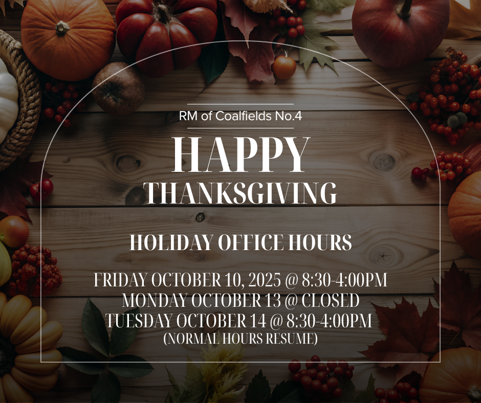 Thanksgiving Hours - RM Office